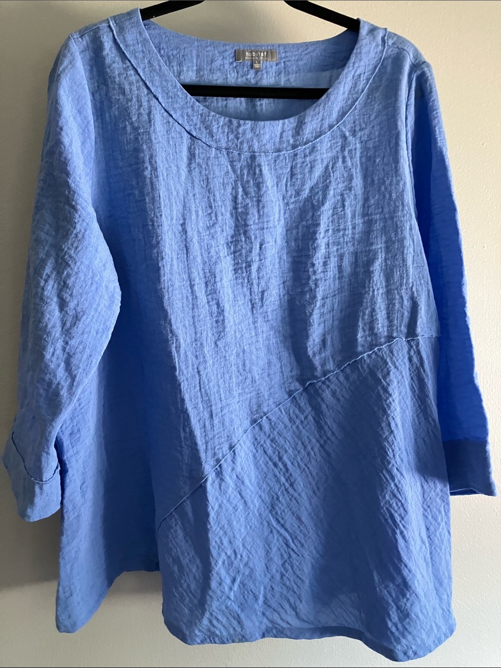 Habitat Light Blue Scoop Neck Tunic Large